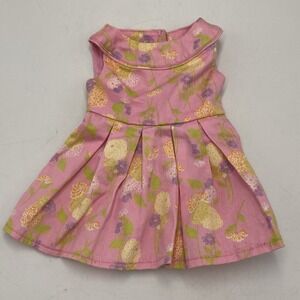 American Girl Doll‎ Sleeveless Dress Pink Floral